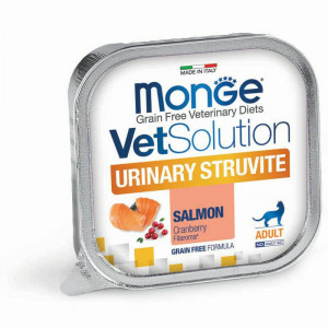 MONGE VETSOLUTION FELINE URINARY STRUVITE konservi kaķiem 100g